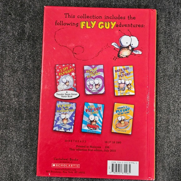 Fly Guy by Tedd Arnold 6 Easy-To-Read Stories Collection Kids Children - Picture 2 of 5